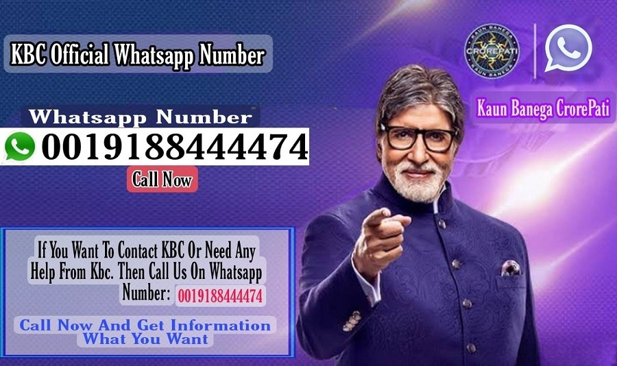 KBC Head Office WhatsApp Number Kolkata +19188444454 | KBC WhatsApp Number